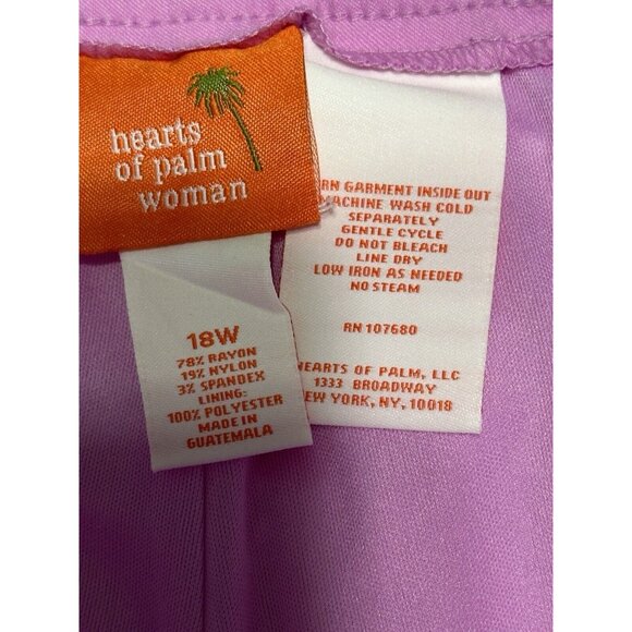 Pastel Palms Cooling UPF50+ Double Pocket Skort